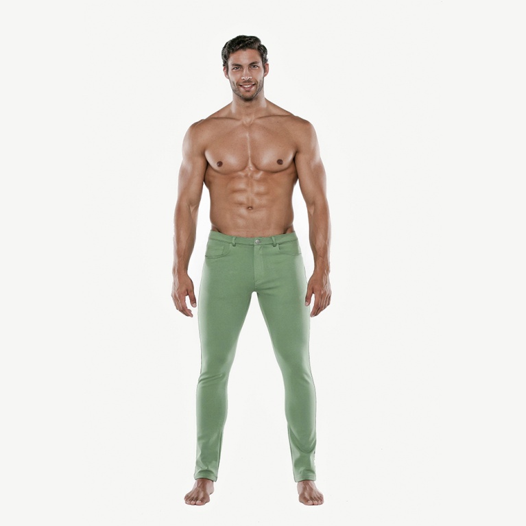 CODE 22 Stretch Cargo Pants Grey Camo ⋆ Underground Fetish
