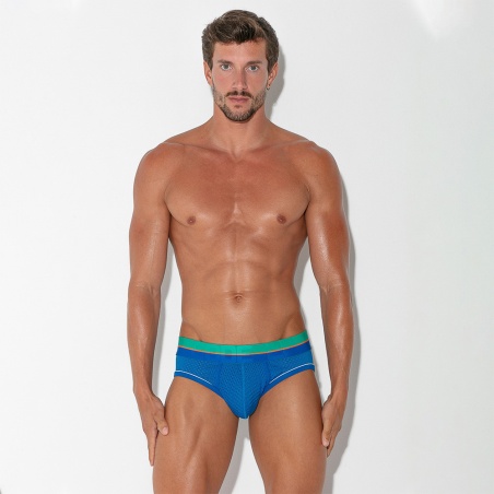 Slip bright mesh azul