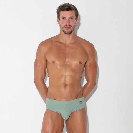 Heritage swim brief green