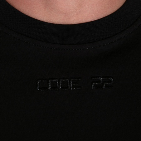 CODE 22 technical sweatshirt black