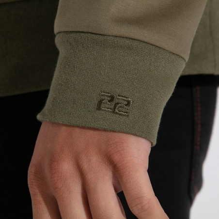 CODE 22 technical sweatshirt khaki