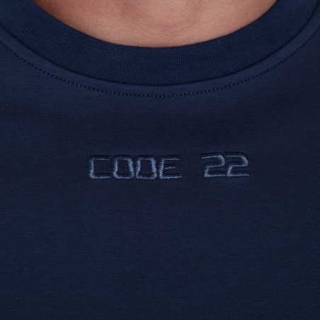 CODE 22 technical sweatshirt navy blue