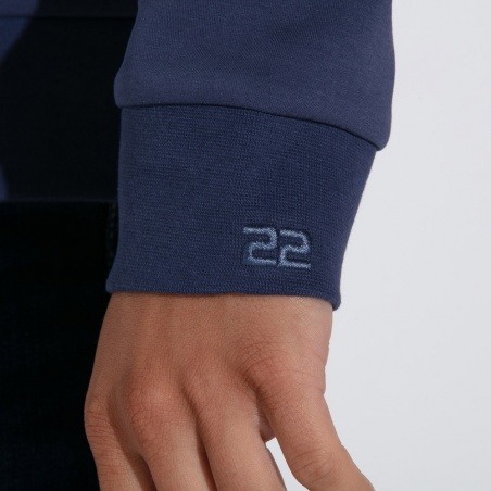 CODE 22 technical sweatshirt navy blue