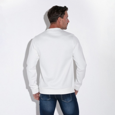 Sudadera técnica CODE 22 blanco roto