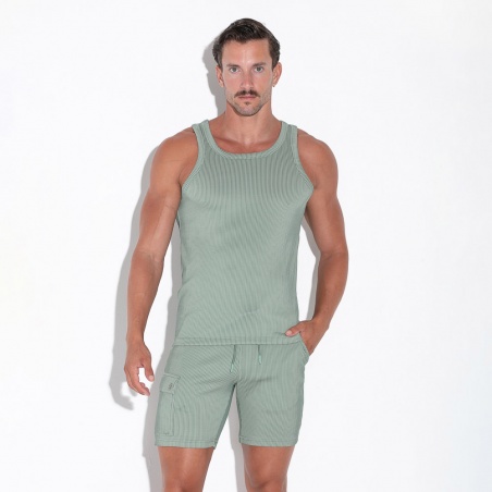 Reflex tanktop khaki