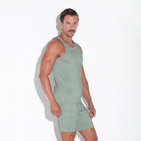 Reflex tanktop khaki