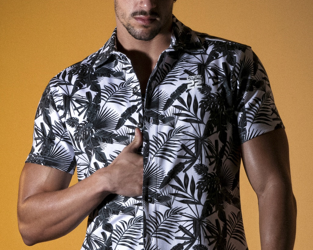 INSIDE A WARM FANTASY: SLIM FIT STRETCH SHIRT