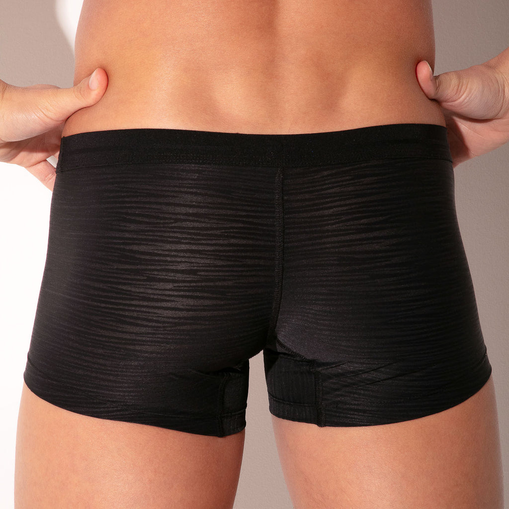 Boxer zebra noir