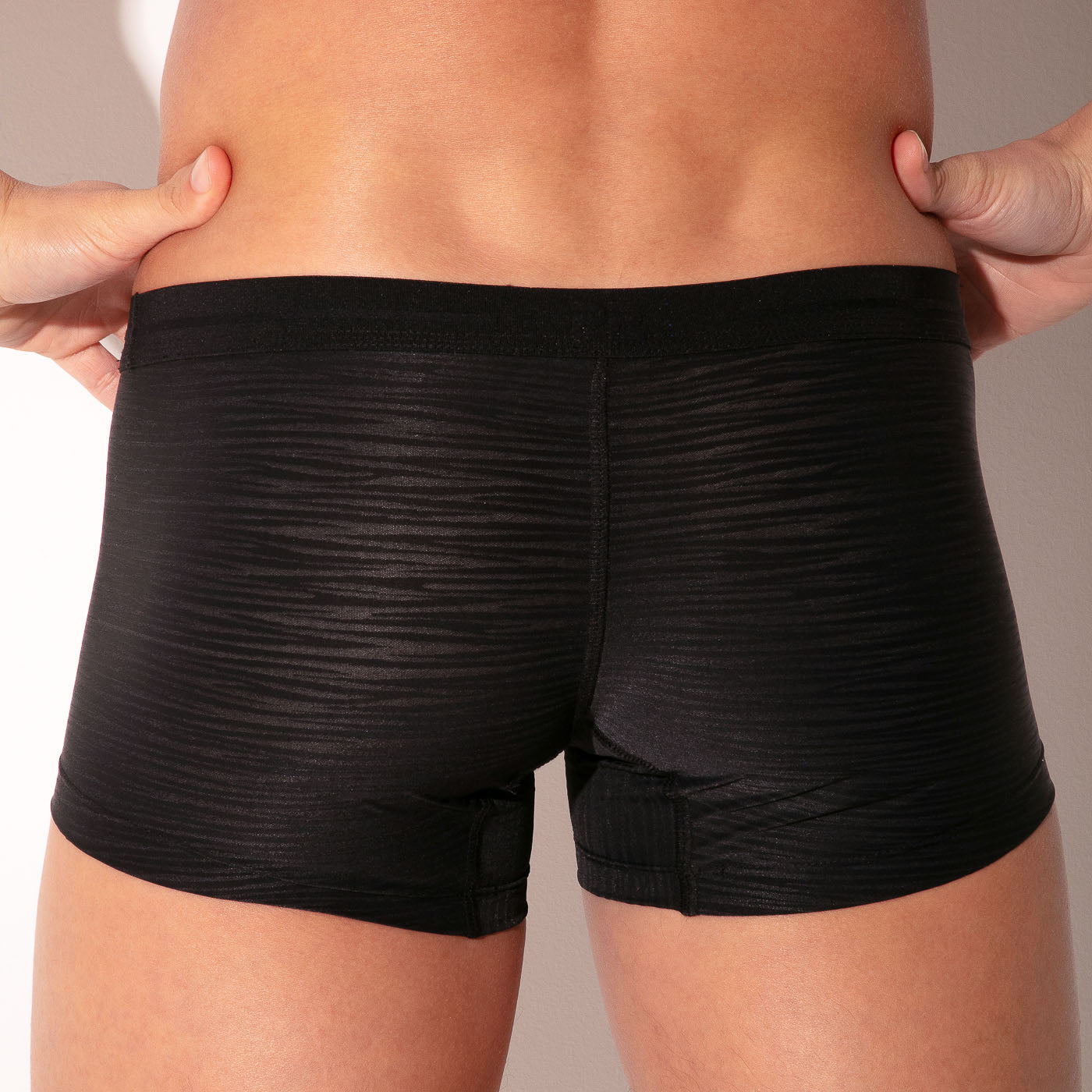 Boxer zebra noir