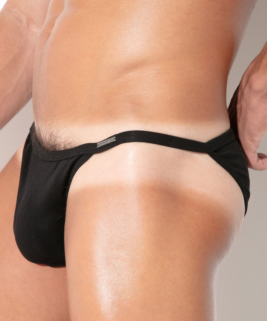 pure mini brief black
