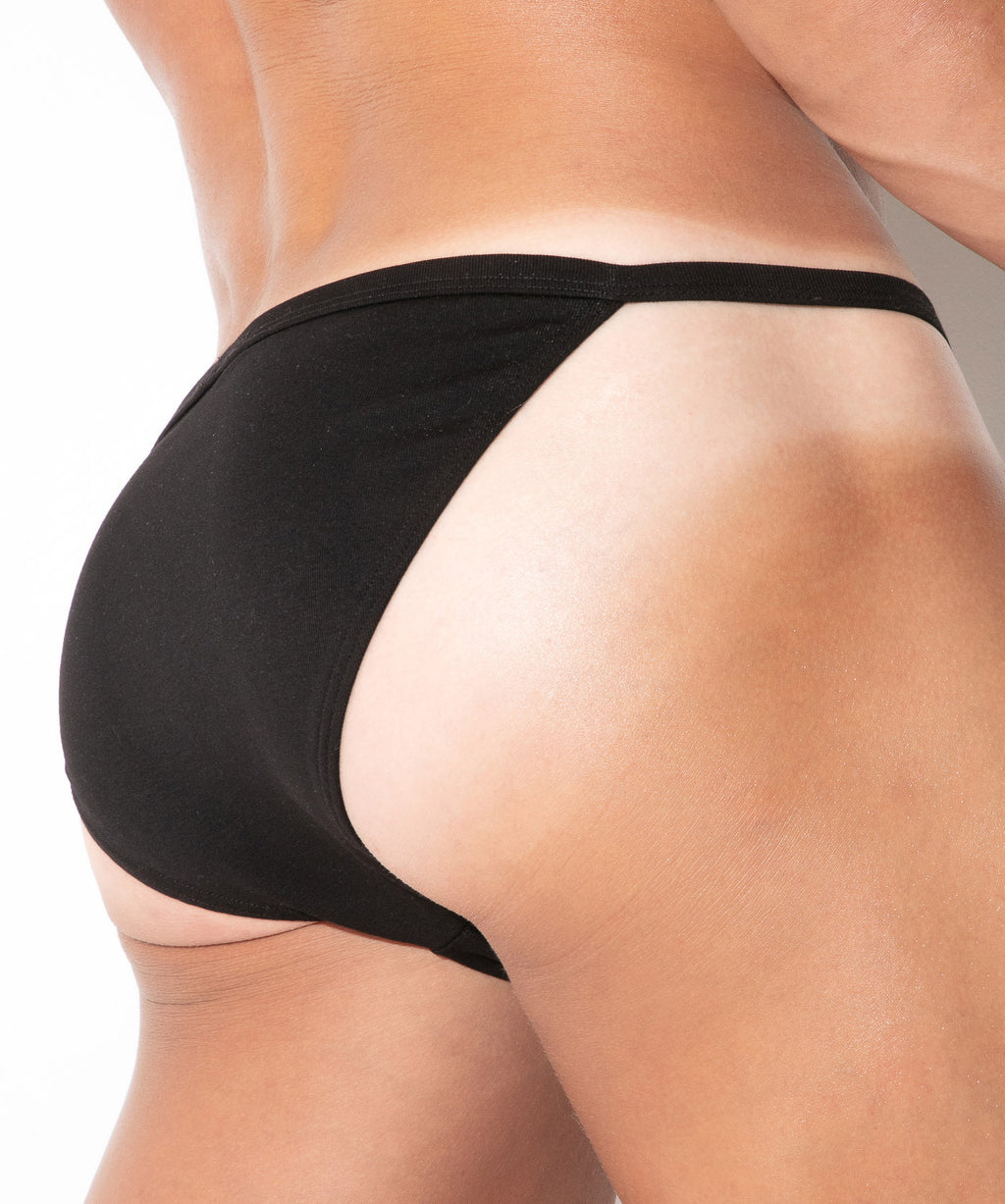 pure mini brief black