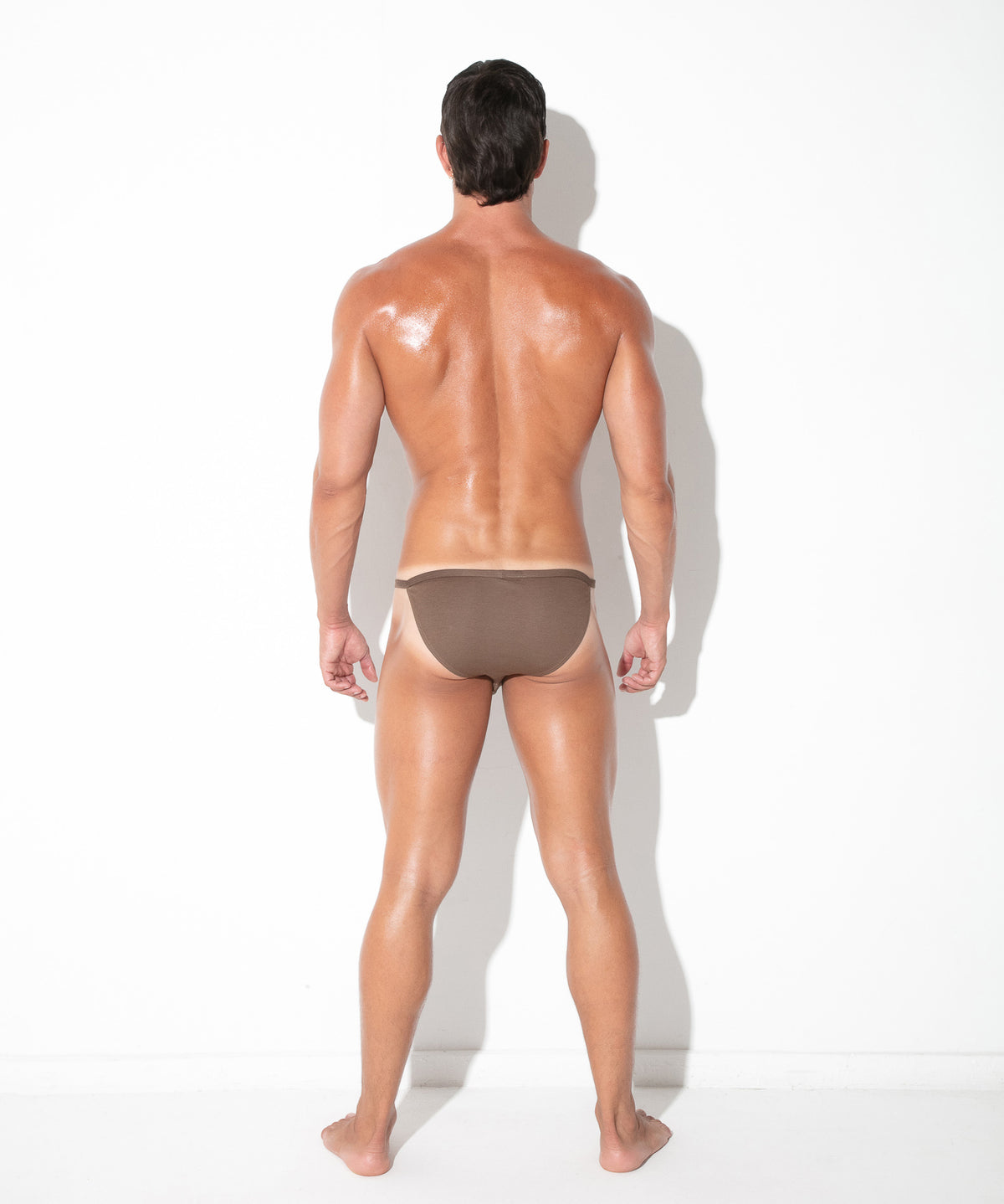 pure mini brief taupe