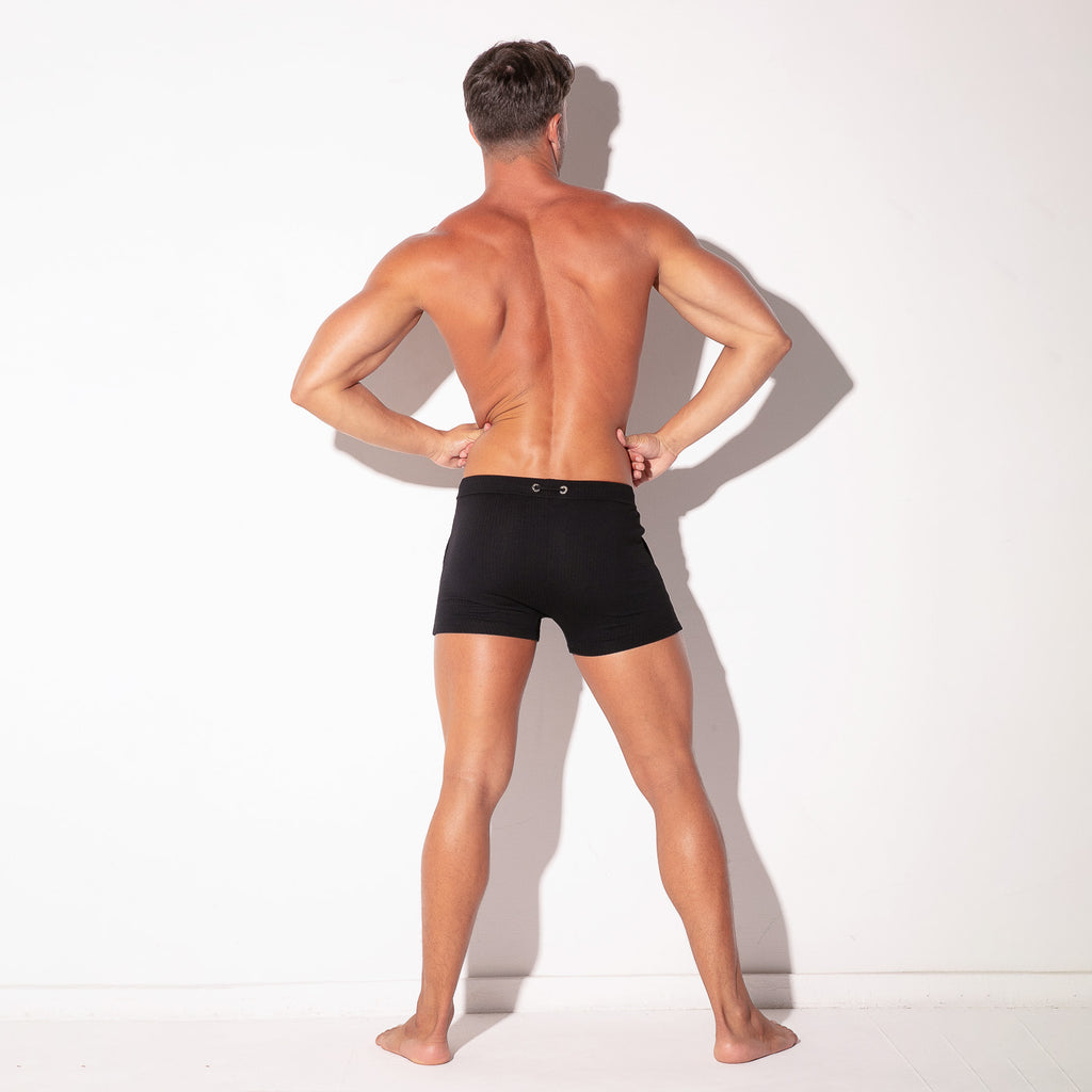 boxer de bain new york noir