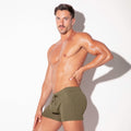 boxer de bain new york kaki