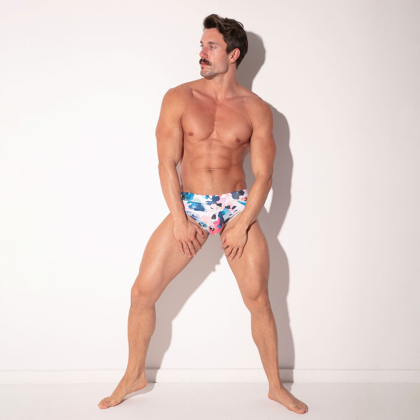 london swim brief off white