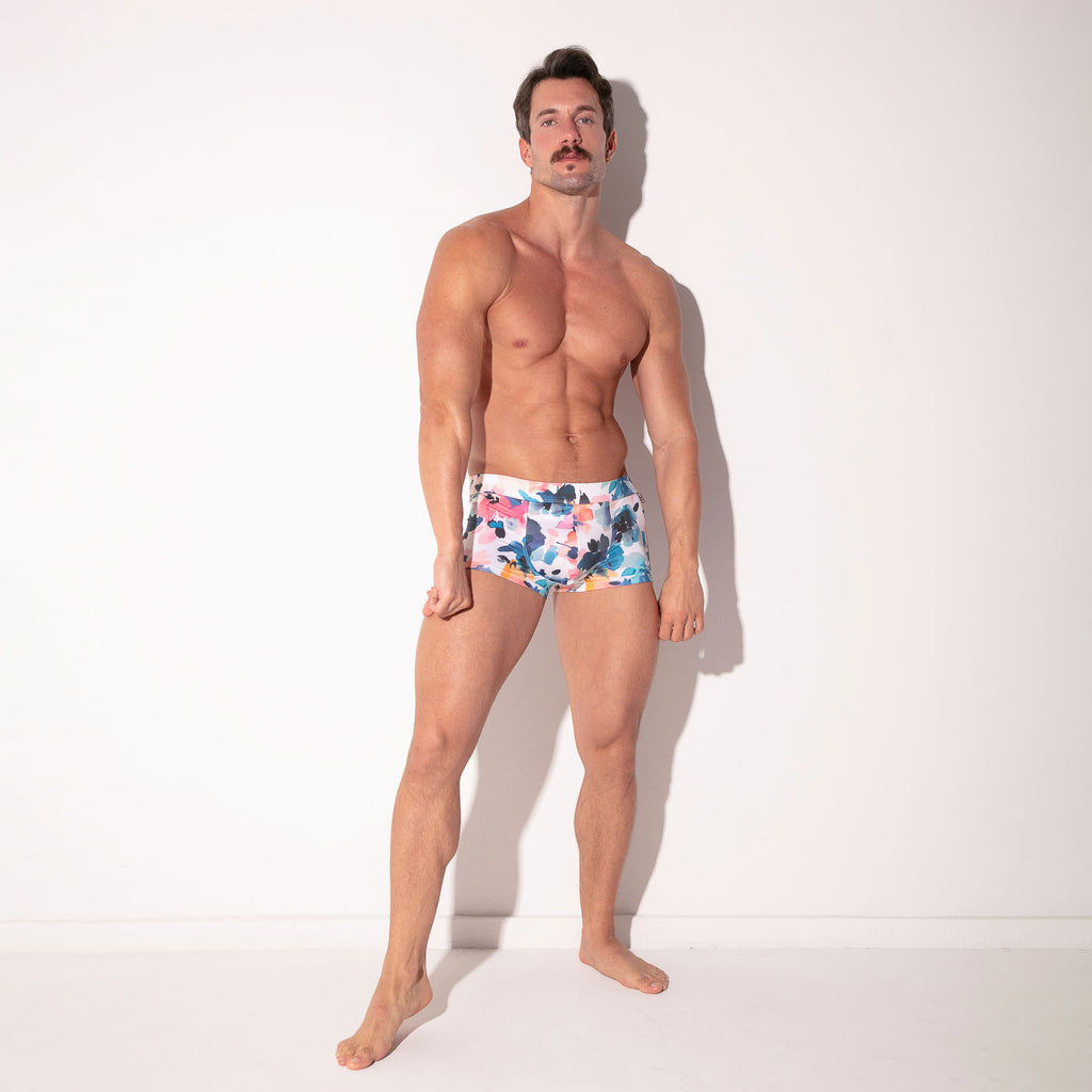 london swim trunk off white