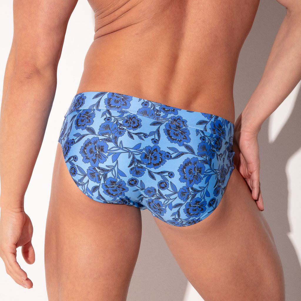 slip de bain melbourne bleu