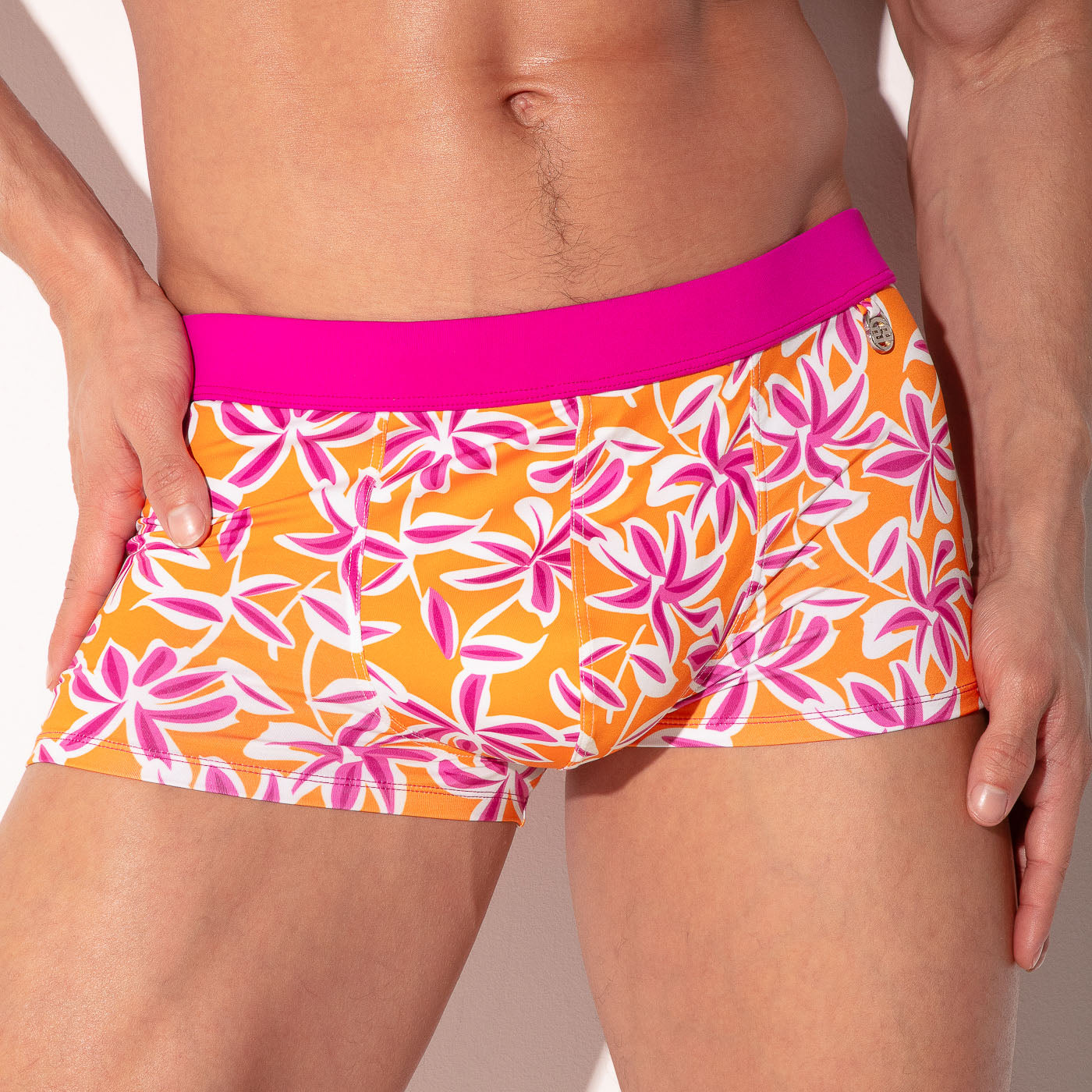 san diego swim trunk orange
