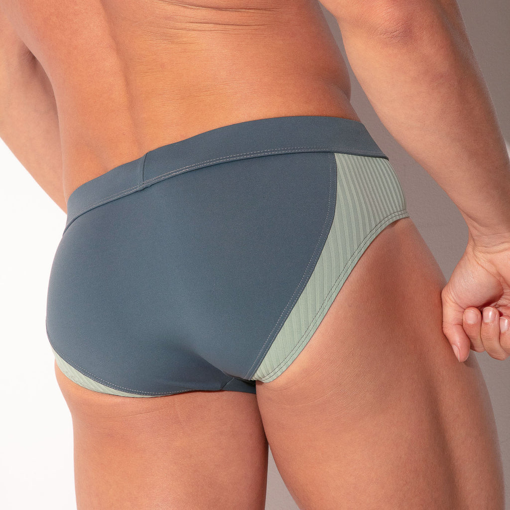 slip de bain san francisco gris
