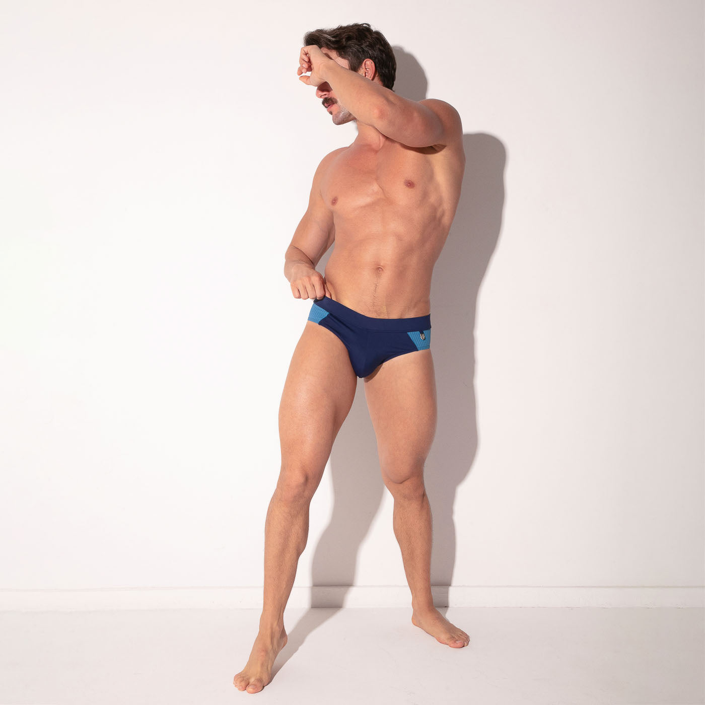 san francisco swim brief navy