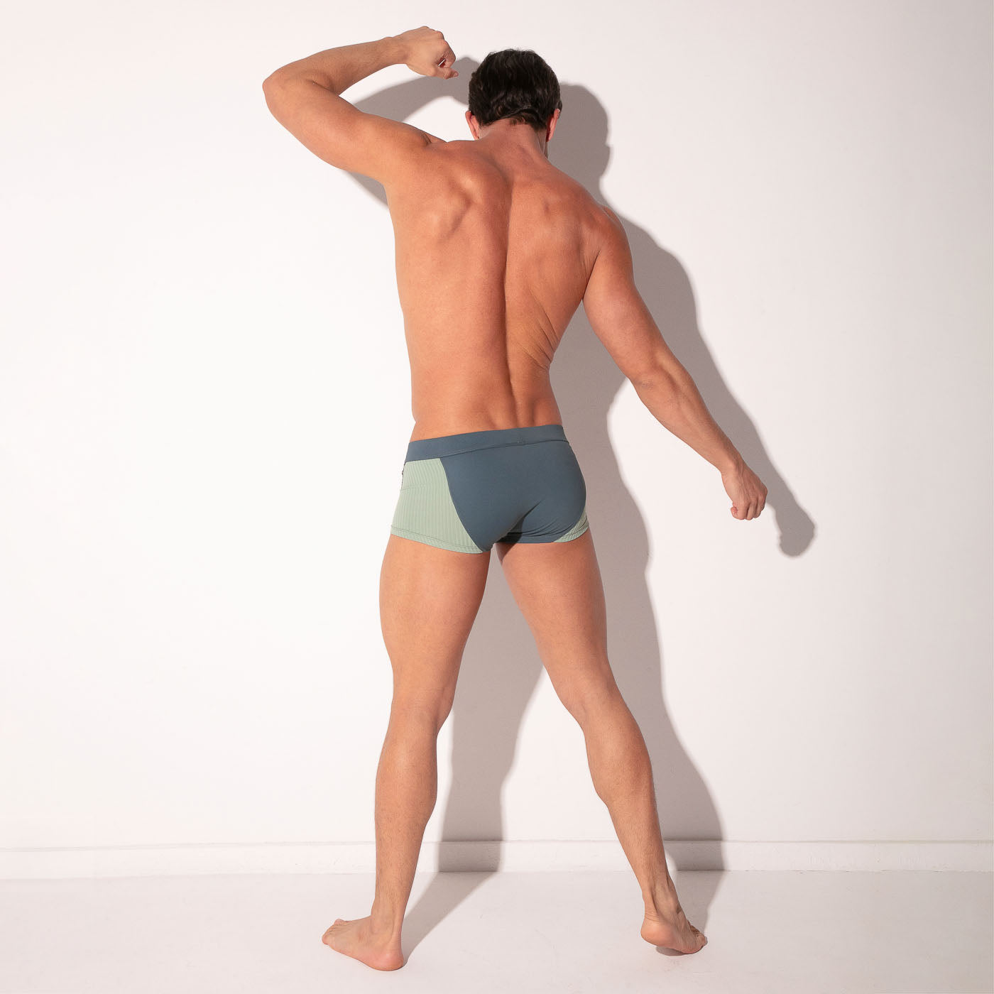 san francisco swim trunk grey