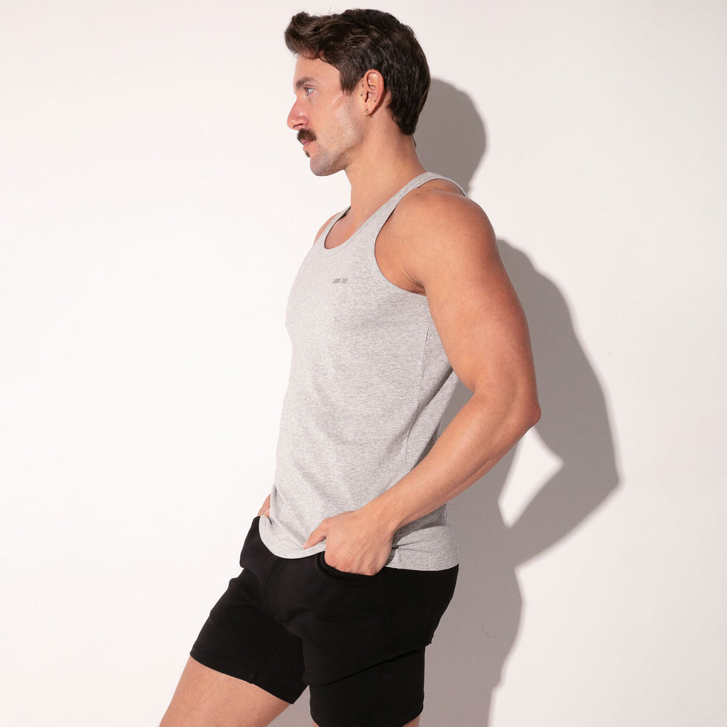 Camiseta tank basic gris