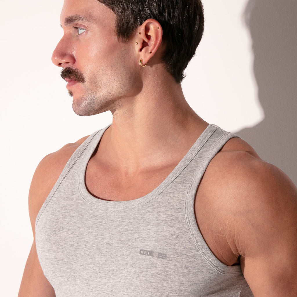 Camiseta tank basic gris