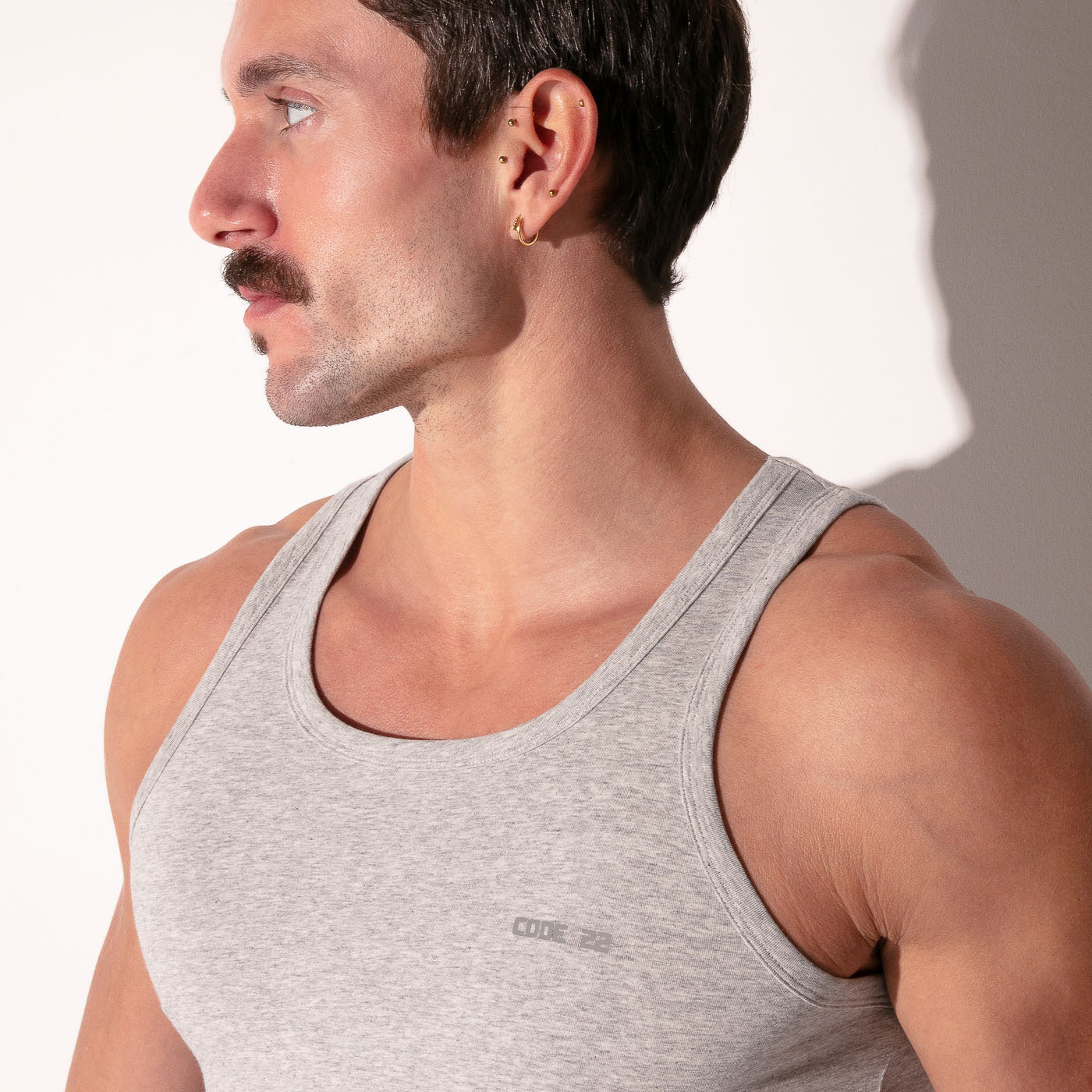 Camiseta tank basic gris