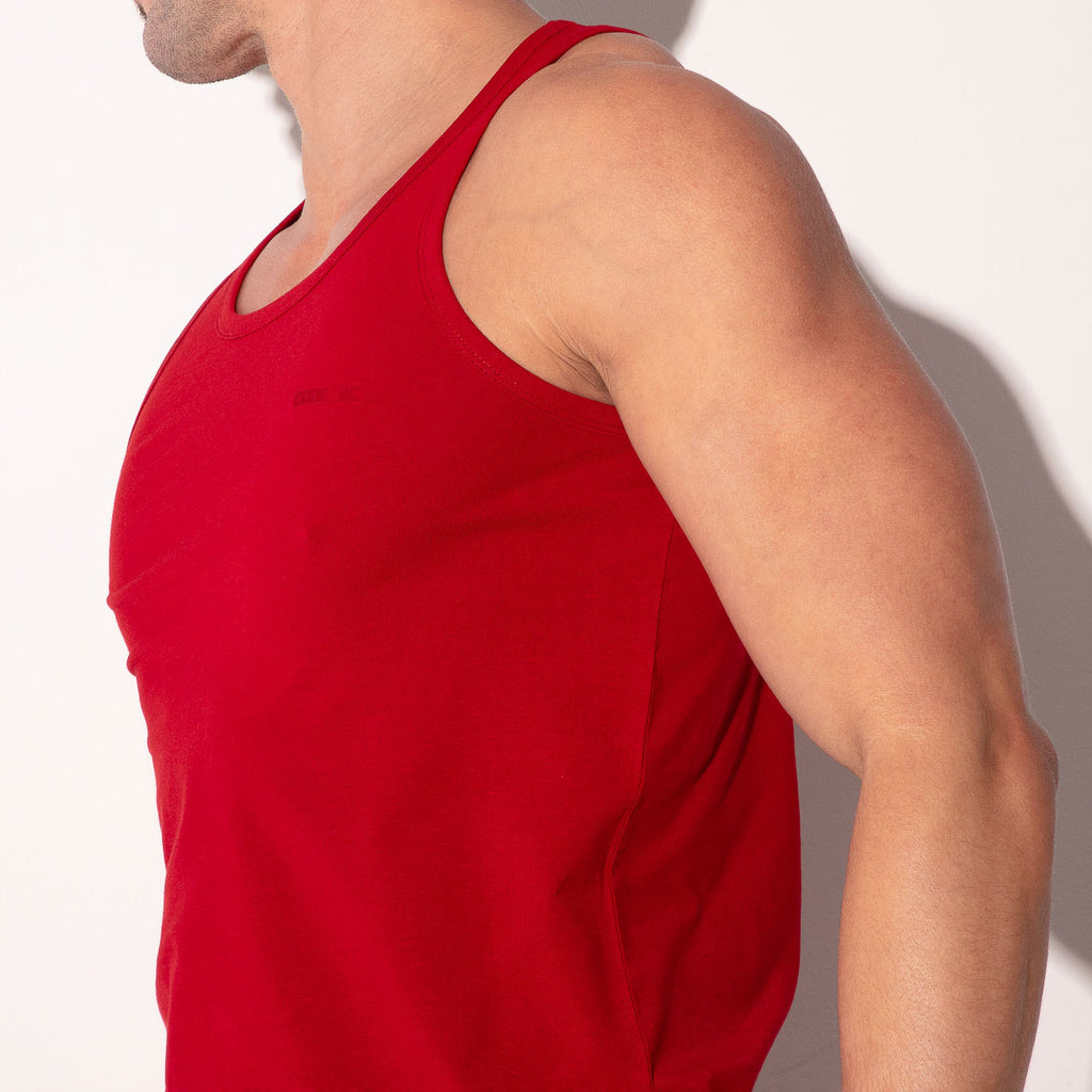ESSENTIAL TANK TOP RED
