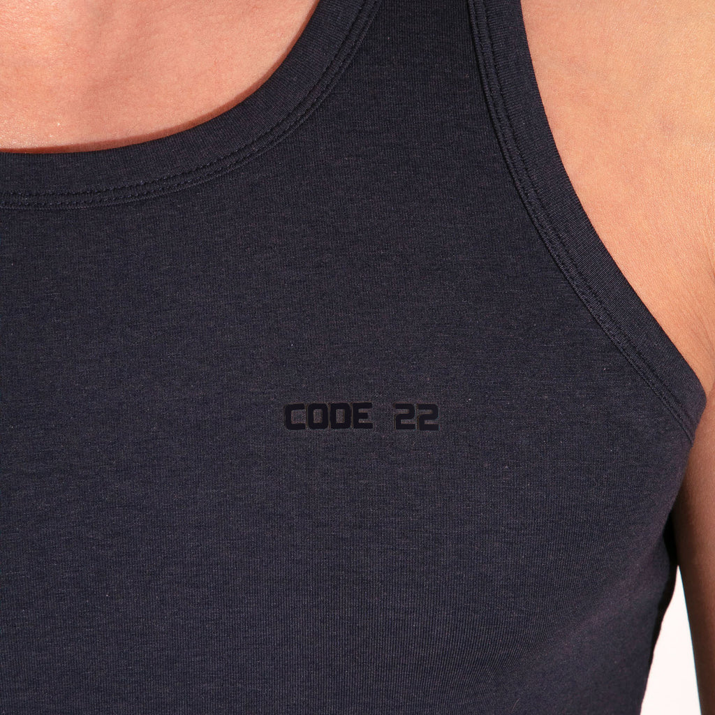 ESSENTIAL TANK TOP NAVY