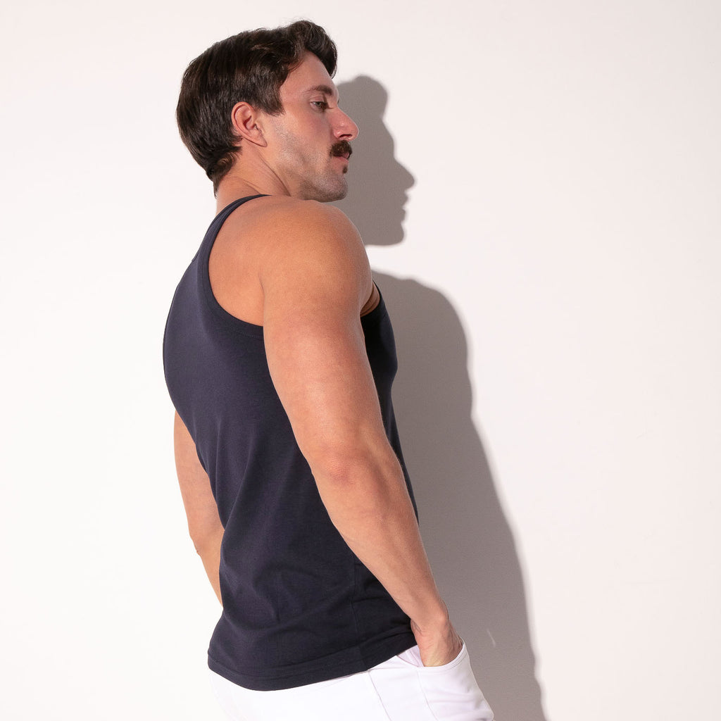 ESSENTIAL TANK TOP NAVY