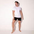 T-shirt blanc essentiel à manches courtes