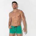 CODE 22 men's Motion mini-short green