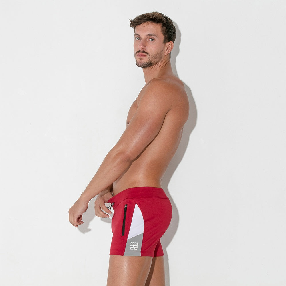 Short Rush mini rouge
