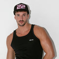 22 gorra negra