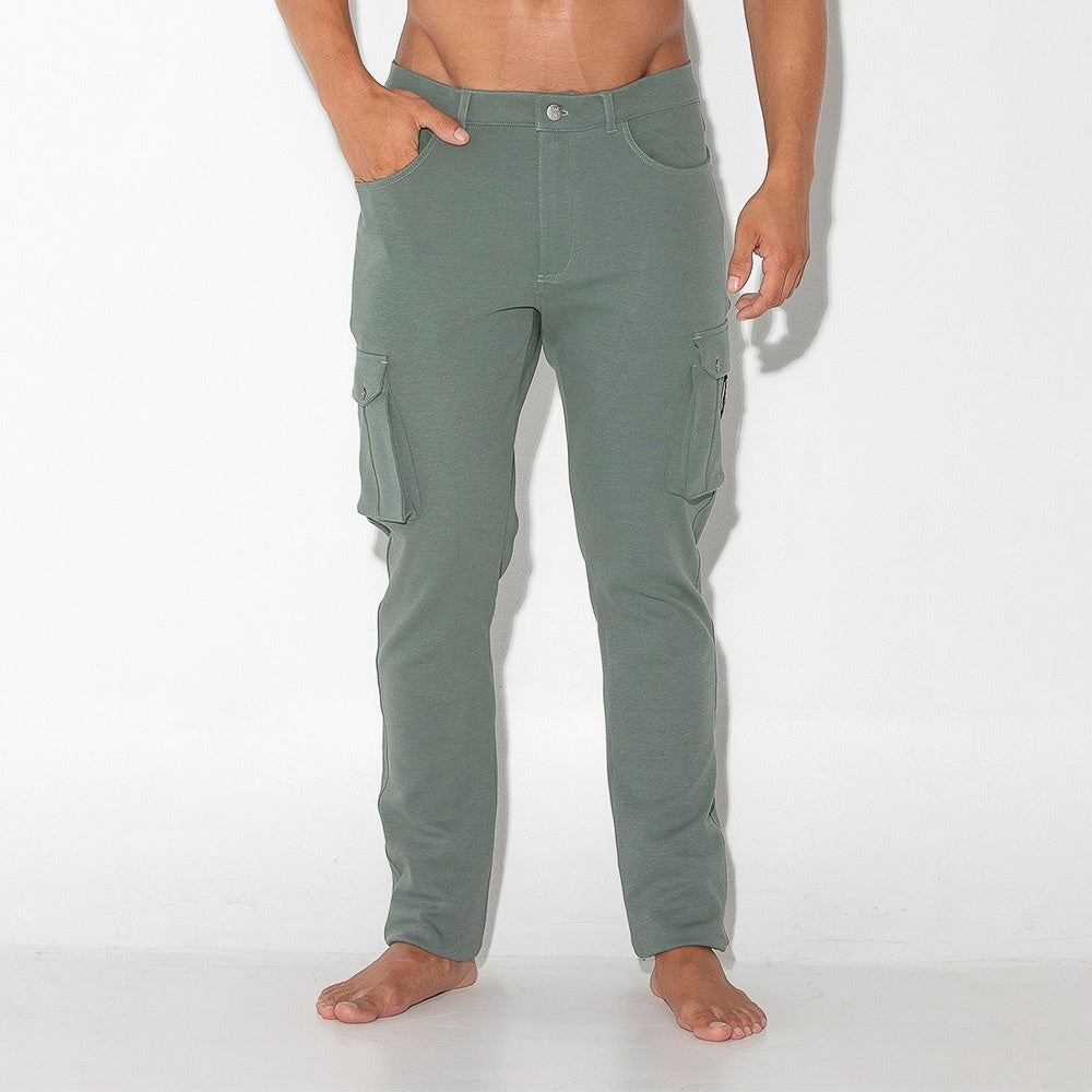 Stretch cargo pant khaki