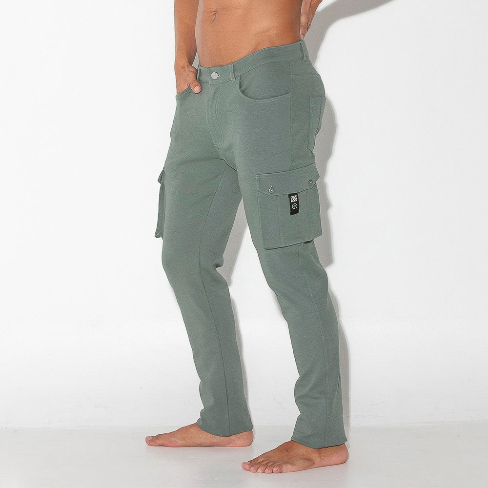 Stretch cargo pant khaki