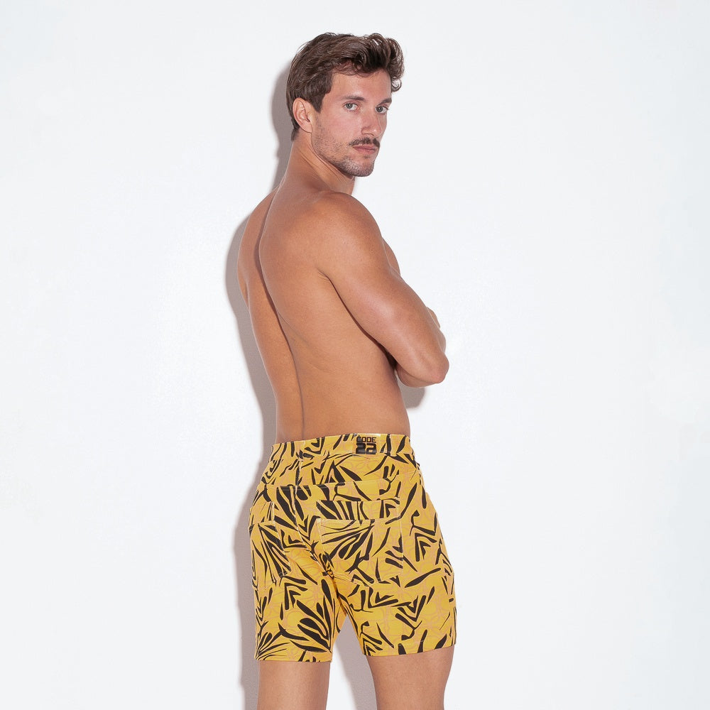 5 pocket short mandarin