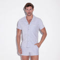 Camiseta terry azul cielo