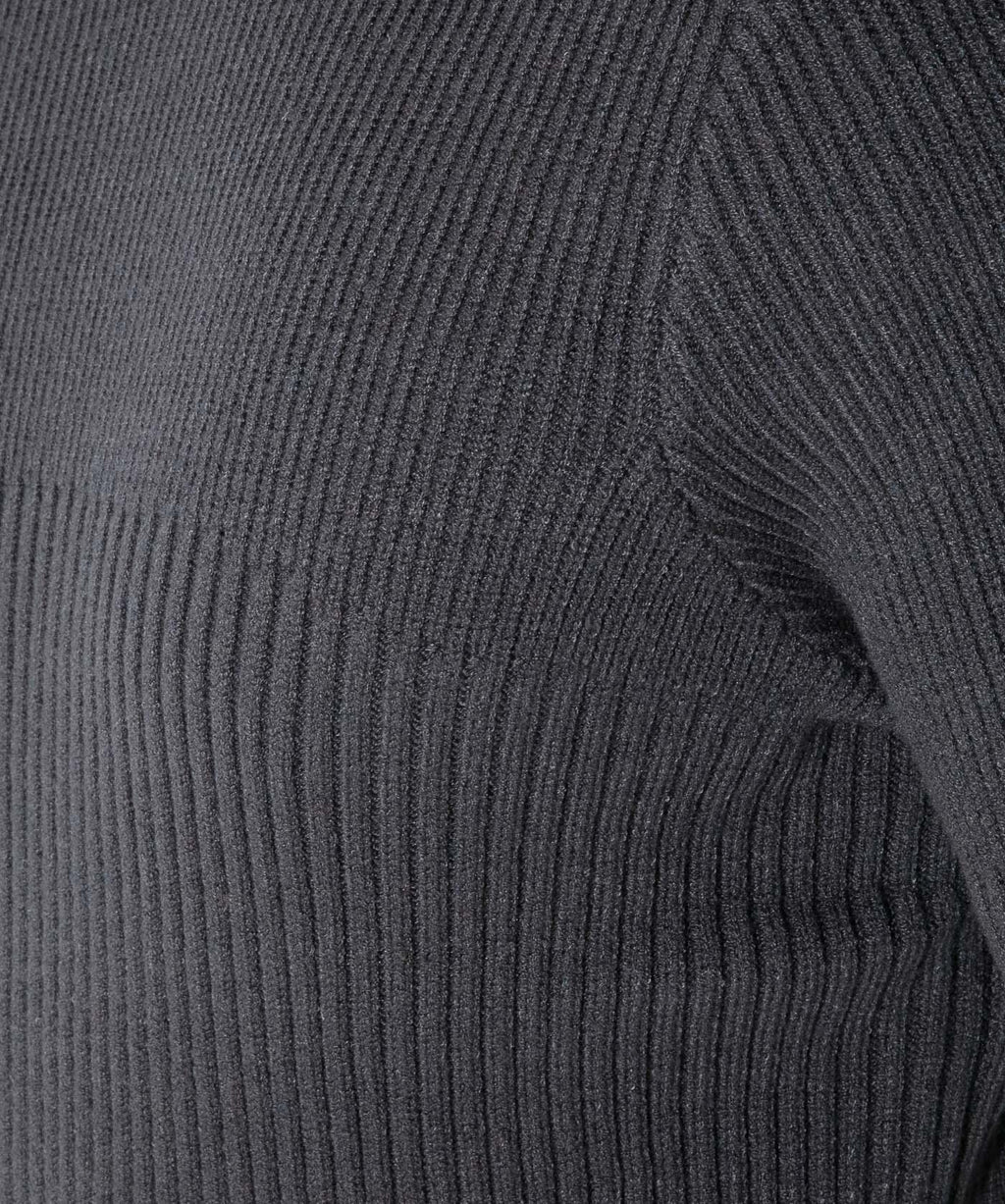 jersey de canalé ribbed antracita
