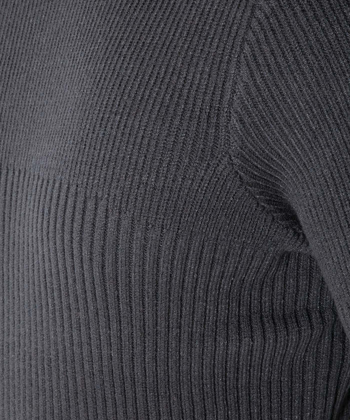 jersey de canalé ribbed antracita