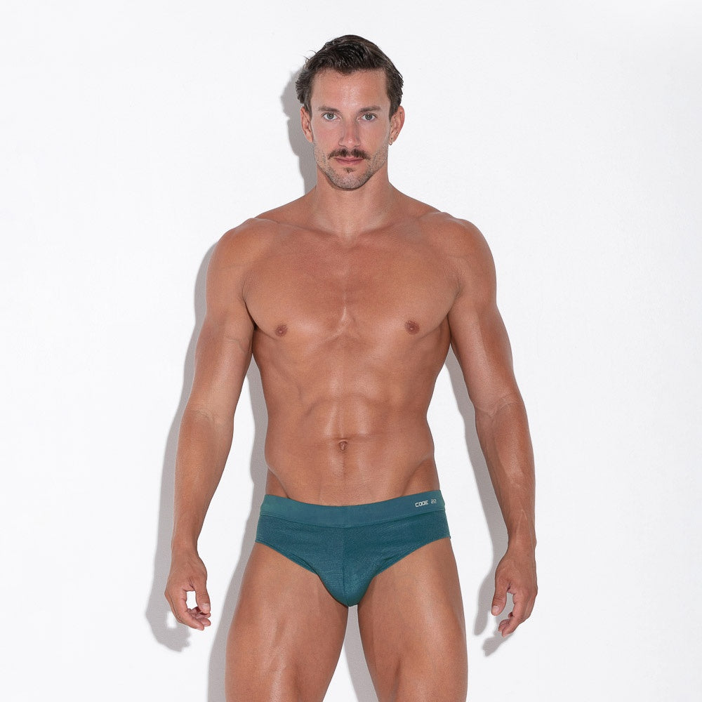 Comillas swim brief green