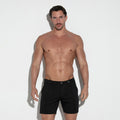 Pantalón corto silky stretch negro