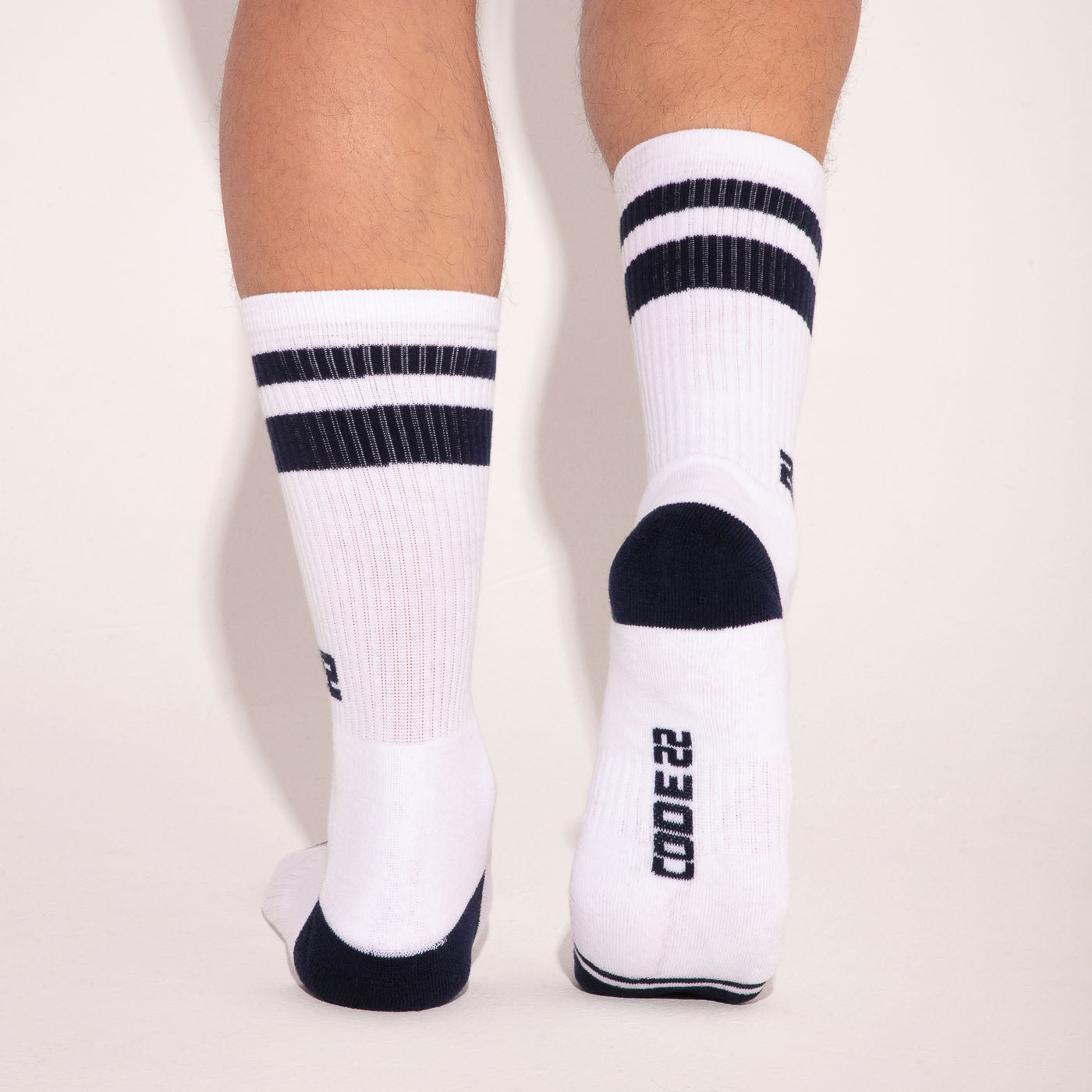 calcetín crew iconic azul marino