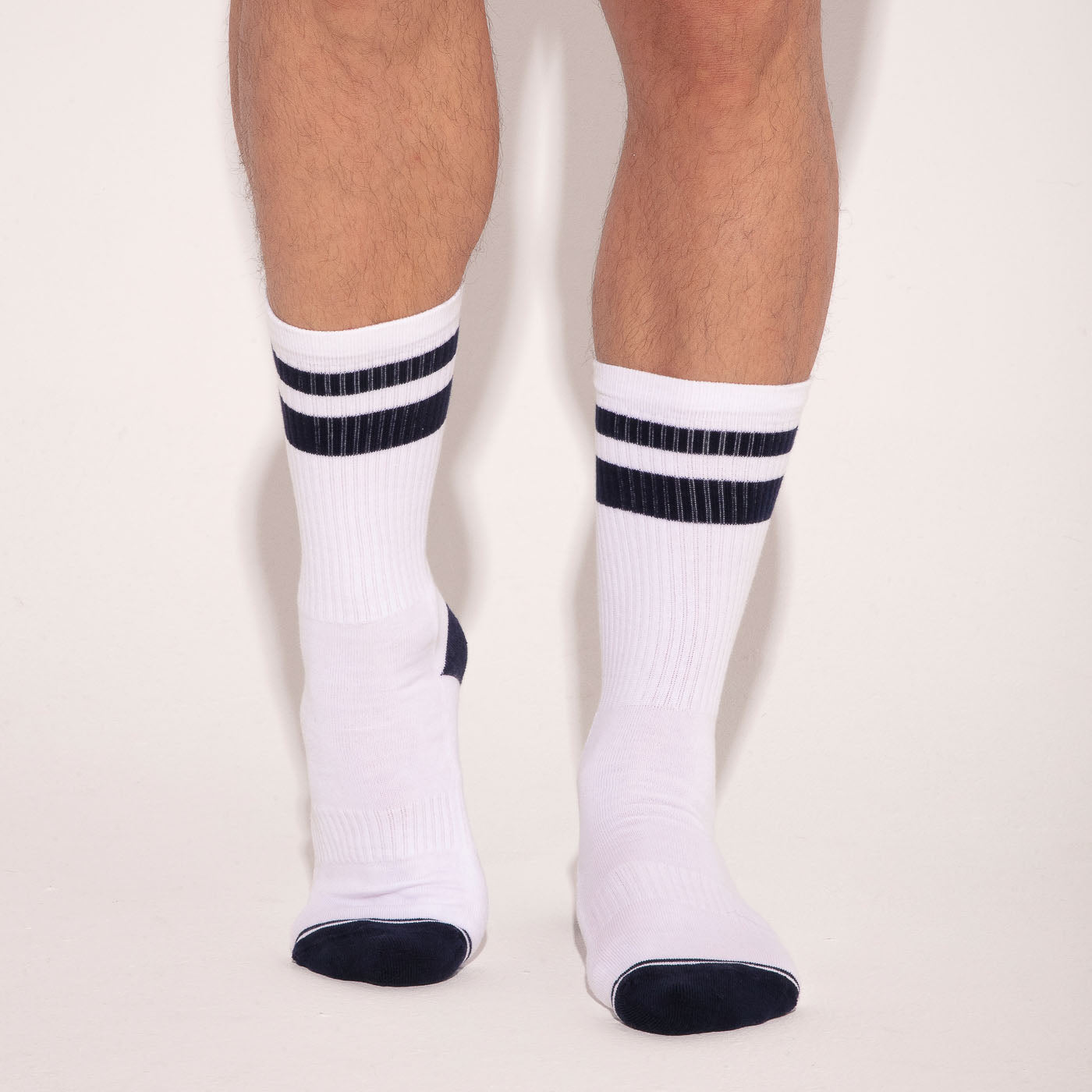 calcetín crew iconic azul marino