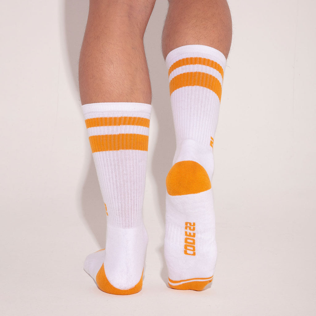 calcetín crew iconic mostaza