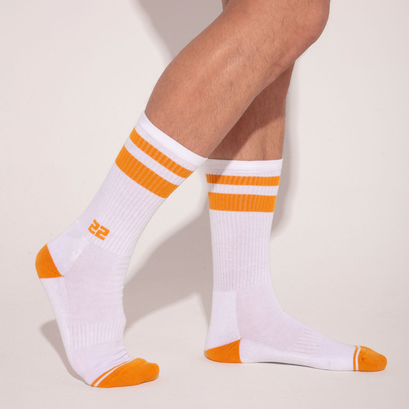 calcetín crew iconic mostaza