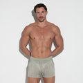 Pantalón corto de jacquard brigade caqui