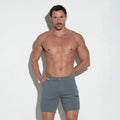 Short cargo gris carbón