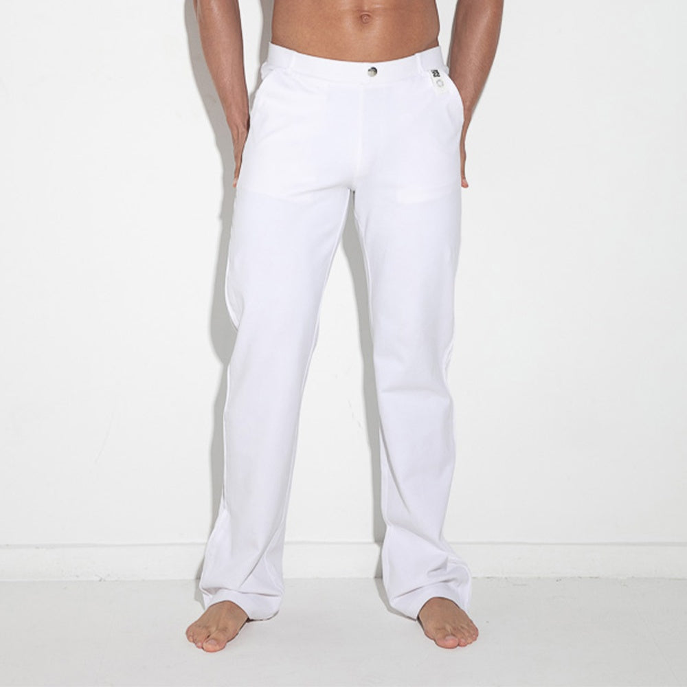 Prisma piqué jogger white